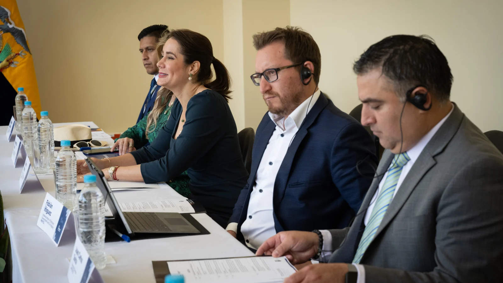 International cybersecurity operations centre during an official visit